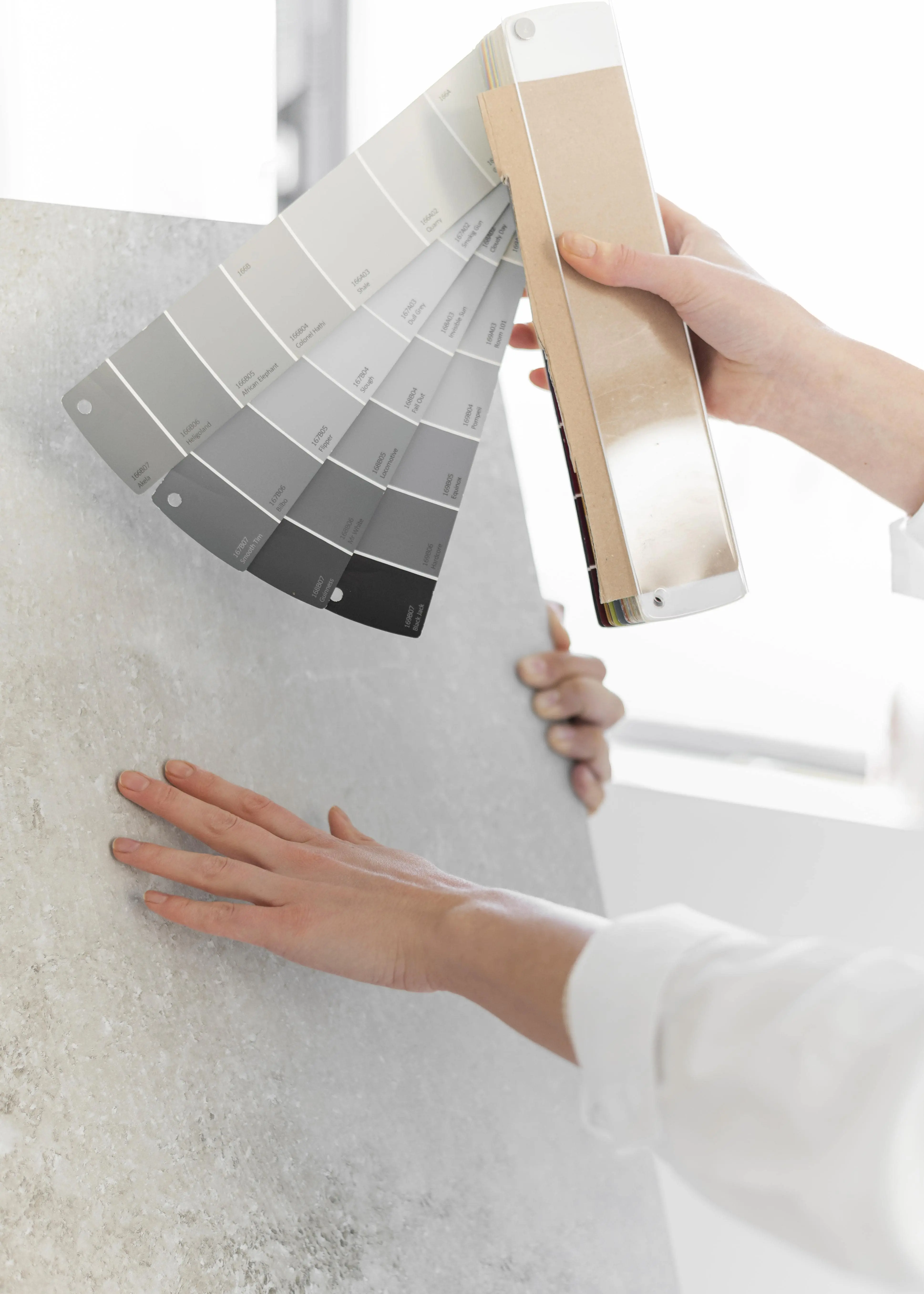 a person holding a color swatch close-up-hand-holding-color-palette